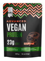 PULS NUTRITION Vegan obuolių pyrago skonio milteliai, 500 g