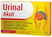 URINAL Urinal Akut tabletės, 10 vnt.