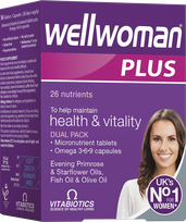 WELLWOMAN  Omega 3-6-9 moterims tabletės + kapsulės, 56 vnt.