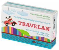 OLIMP LABS Travelan Spoko Loko tabletės, 10 vnt.