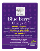 NEW NORDIC OMEGA 3 kapsulės, 60 vnt.