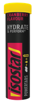 ISOSTAR Hydrate & Perform Powertabs spanguolių skonio šnypščiosios tabletės, 10 vnt.