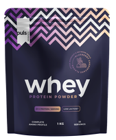 PULS NUTRITION mėlynių sūrio pyrago skonio milteliai, 1000 g