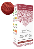TINTS OF NATURE Henna Cream Red plaukų dažai, 70 ml