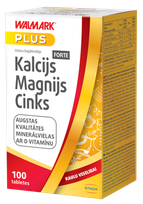 WALMARK   Kalcis Magnis Cinkas tabletės, 100 vnt.