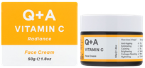 Q+A Vitamin C Radiance veido kremas, 50 g