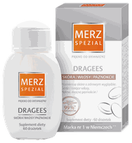 MERZ Merz Spezial Dragees dražė, 60 vnt.