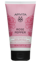 APIVITA Firming & Reshaping Rose Pepper kūno kremas, 150 ml