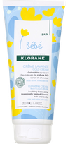 KLORANE Bebe Cleansing Cream with Cold Cream valomasis kremas, 200 ml