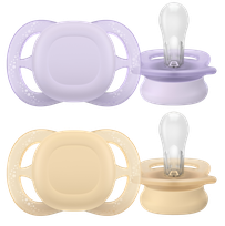 PHILIPS Avent Ultra Start Girls (0-2 m.) mergaitėms čiulptukas, 2 vnt.