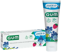 GUM  Junior 6+  dantų pasta, 50 ml