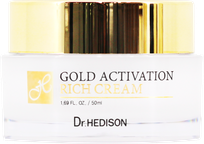 DR.HEDISON Gold Activation veido kremas, 50 ml