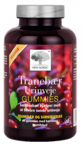NEW NORDIC Tranebær Urinveje GUMMIES kramtomosios pastilės, 60 vnt.