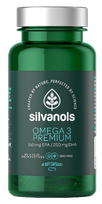 SILVANOLS Omega 3 Premium kapsulės, 60 vnt.