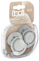 LOVI Harmony Boy, 0-3 mėn, berniukams čiulptukas, 2 vnt.