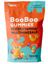 BIOFARMACIJA BooBoo, vaikams ir suaugusiems guminukai, 90 vnt.