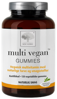 NEW NORDIC Multi veganiški kramtomosios pastilės, 120 vnt.