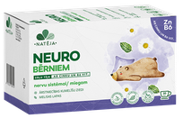 NATĒJA vaikams, padeda palaikyti nervų sistemos veiklą paketėliai, 20 vnt.