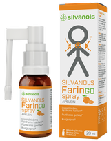 FARINGOSPRAY apelsinų skonio purškalas, 20 ml