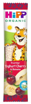 HIPP Organic Fruit Yoghurt Cherry in Banana batonėlis, 23 g