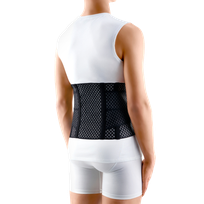 TONUS ELAST 0012-01 AIR, 4dydis, juodas medicininis korsetas, 1 vnt.