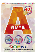 ABC VIT A Vitamin kapsulės, 40 vnt.