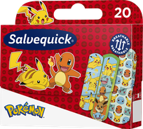 SALVEQUICK Pokemon  tvarstis, 20 vnt.