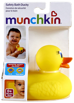 MUNCHKIN Safety Bath Duck reaguojantis į karštą vandenį 0m+  žaislas, 1 vnt.