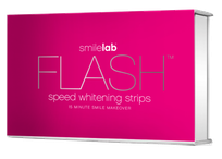 SMILELAB Flash Stripes greito poveikio dantų balinimo juostelės, 10 vnt.