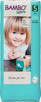 BAMBO NATURE Nature Nature Tall (11-17 kg)  Dydis 5 sauskelnės, 38 vnt.