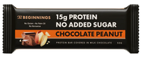 THE BEGINNINGS  30% baltyminis šokolado ir žemės riešutų skonio batonėlis, 50 g