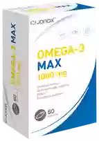 JONAX Omega-3 Max 1000 mg kapsulės, 60 vnt.