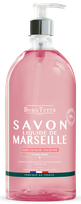 BEAUTERRA Marseille rožių aromato skystas muilas, 1000 ml