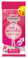 WILKINSON SWORD MyIntuition Essentials Extra 3 vienkartiniai skustuvai, 6 vnt.