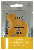 SKINCYCLOPEDIA su vitaminu C, niacinamidu ir hialurono rūgštimi paakių pagalvėlės, 2 vnt.