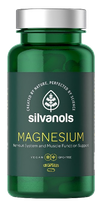 SILVANOLS Magnesium nervų sistemai ir raumenų funkcijai kapsulės, 120 vnt.