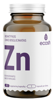 ECOSH bioaktyvus Cinkas 25 mg kapsulės, 90 vnt.