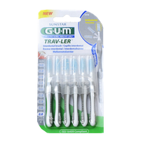 GUM Trav-Ler 2,0 mm  tarpdančių šepetėlis, 6 vnt.
