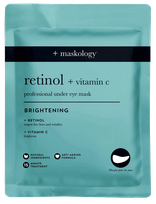 MASKOLOGY With Retinol Eye paakių kaukė, 3 poros