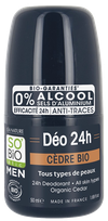 SO BIO ETIC Men 24H Su Kedru dezodorantas, 50 ml