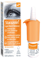 STARAZOLIN   Lipid Multi Balance akių lašai, 10 ml
