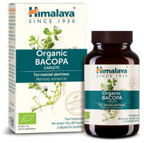 HIMALAYA Bacora Organic kapsulės, 60 vnt.
