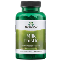 SWANSON Milk Thistle, kepenų funkcijai palaikyti, kapsulės, 100 vnt.