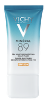 VICHY Mineral 89 UV SPF50+ veido kremas, 50 ml
