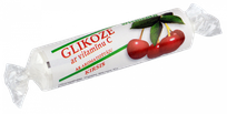 GLIKOZE vyšnių skonio tabletės, 10 vnt.