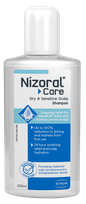 NIZORAL Care Dry & Sensitive Scalp šampūnas, 200 ml