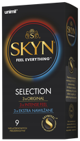 LIFESTYLES Skyn Selection prezervatyvai, 9 vnt.