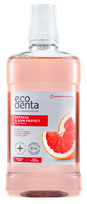 ECODENTA Refresh & Gum Protect burnos skalavimo skystis, 500 ml
