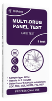 TESTERA Multi-Drug (6 medžiagos)  testas, 1 vnt.