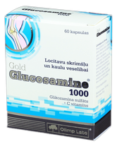 OLIMP LABS Gold Glucosamine 1000 kapsulės, 60